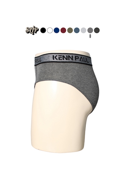 Kp Erkek Düz Pamuklu Antrasit Boxer Slip Boxer Antrasit
