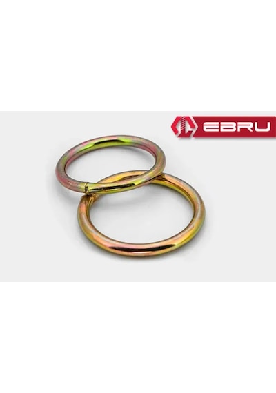 Ebru Yuvarlak Çelik H 18 - 100 Adet Çok Renkli