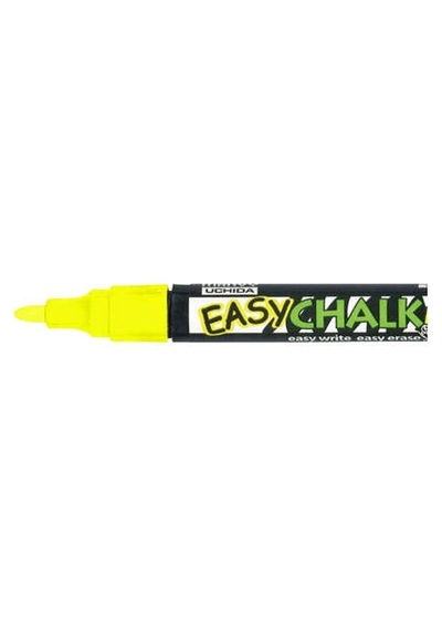 Marvy Easy Chalk Marker Sıvı Tebeşir Kalemi Fosforlu Sarı