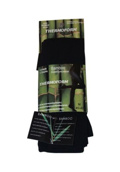 Thermoform Kadın Bambu Külotlu Çorap Siyah (479779120) Çok Renkli