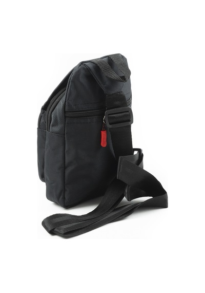 İmaks Küçük Boy Çokgözlü Günlük Çapraz Göğüs El Ve Omuz Çantası Unisex Body Bag Siyah 955 Siyah - Kırmızı
