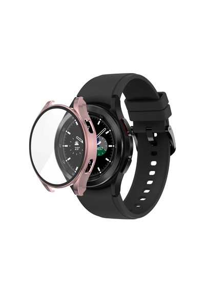 Mmb-trade Watch 4 40mm Wall Camlı Kasa Ekran Koruyucu - Rose Gold Mmbz