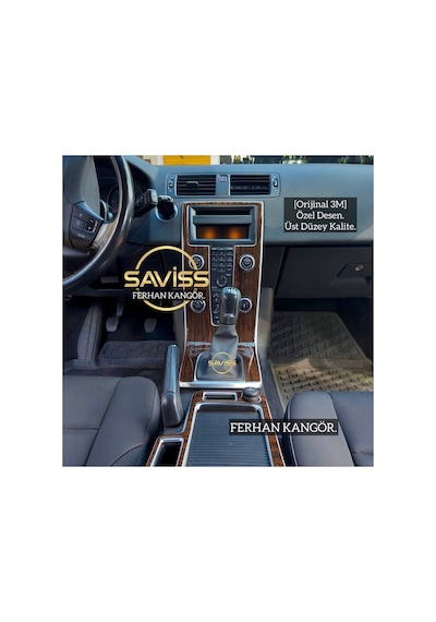 Volvo S40 Özel Desen Koyu Meşe Full Set,torpido Maun Kaplama,konsol Kaplama Koyu Meşe