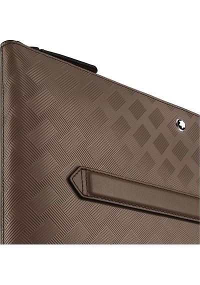 Montblanc Extreme Deri Bilgisayar Çantası 221604 Kahverengi