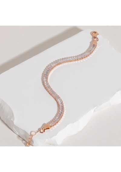 Suyolu Bileklik 718552 Rose Gümüş