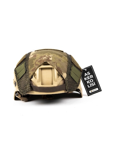 Yeni Kamuflaj Kısa Airsoft Askeri Kask Kılıfı Yeşil