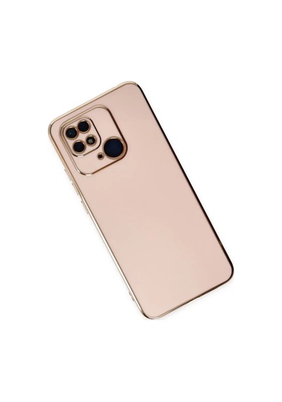 Newface Xiaomi Redmi 10c Kılıf Volet Silikon - Pembe