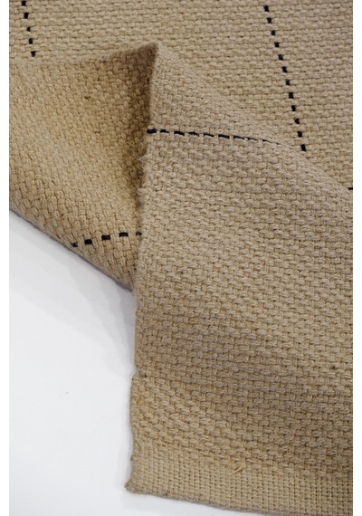 Dolce Vita Halı Rustic 701 Black Jüt Halı Bej