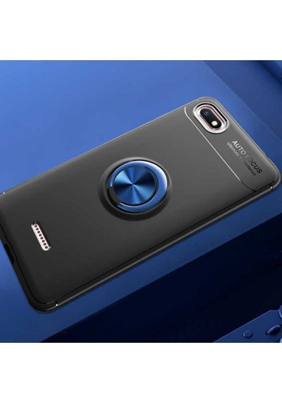 Xiaomi Redmi 6a Kılıf Zore Ravel Silikon Kapak Mavi