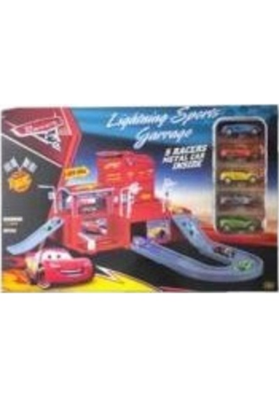 Racer Garaj Seti 5 Metal Araba