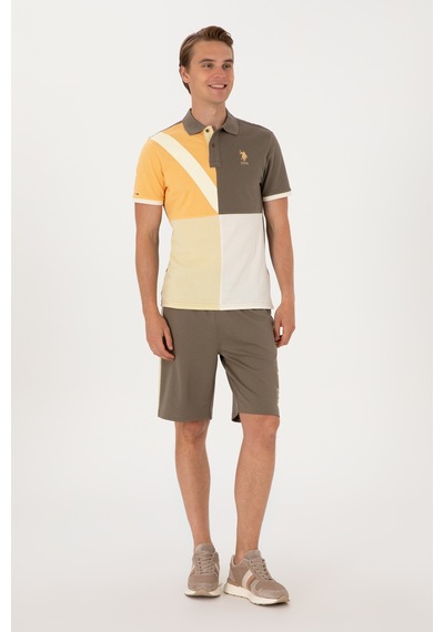 U.s. Polo Assn. Erkek Vizon Şort Örme 50299859-vr052 Vizon