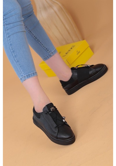 Alvaro Full Siyah Renkli Sneaker-siyah Full Siyah