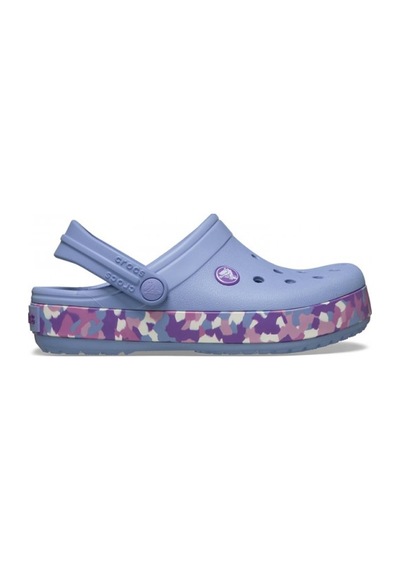 Crocs Crocband Glow Confetti Bandcgk Çocuk Terlik Mor