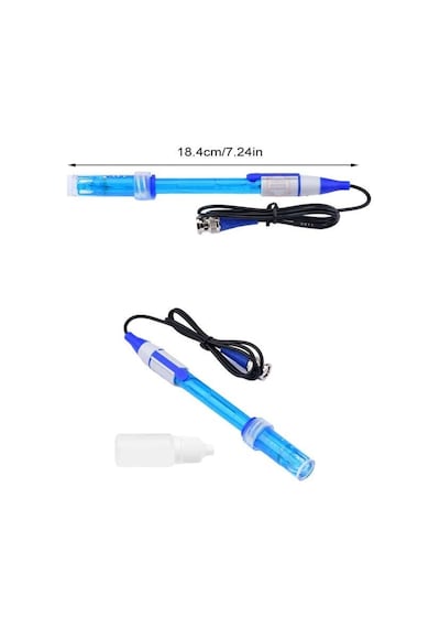 Bnc Ph Elektrot Sensör Probu E201-c Sıvı Su 0-14ph Algılayıcı Arduino Ph Sensör Modülü