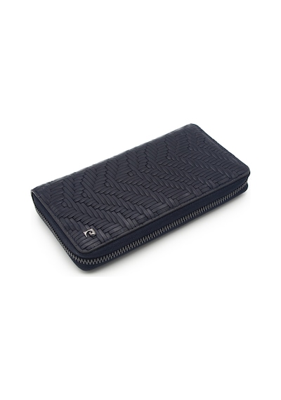 Pierre Cardin Lacivert Örgü Unisex Deri Cüzdanı 11056 Lacivert