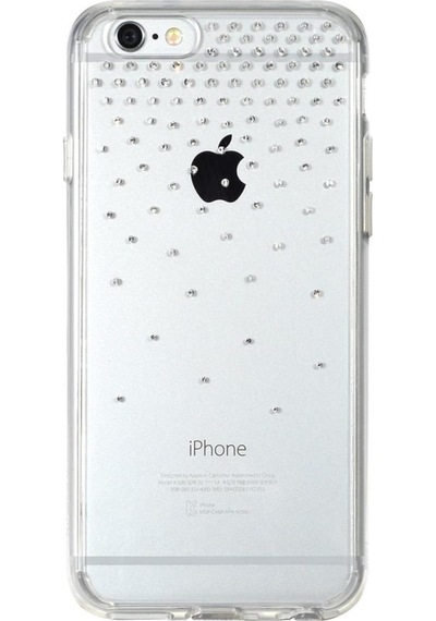 Ringke Noble Fusion Apple Uyumlu iPhone 6s/ 6 İle Taşlı Kılıf Extra Darbe Emici Snow Clear