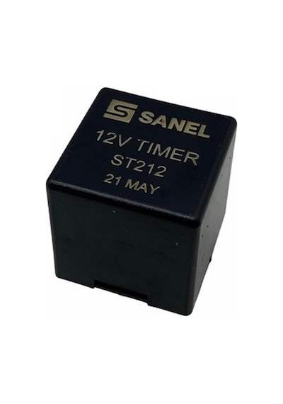 Sanel 12V Zaman Rölesi 3 Uçlu 2 Sn. Süre Otokar N11.2850