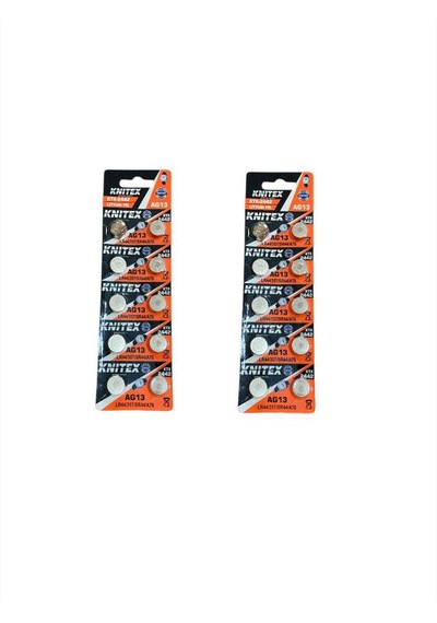 Knıtex Ag13 - Lr44 - 357 - Ar44 - A76 Lityum Pil 10 Lu-2 Adet
