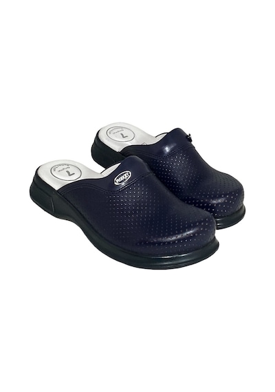 7 Noktalı Ortopedik Unisex Doktor-Aşçı Sabo Terlik Lacivert