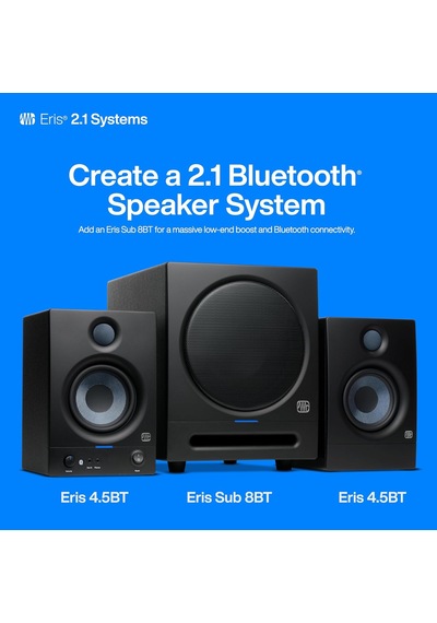 Eris 4.5bt 2. Nesil 4.5 Bluetooth Kablosuz Teknolojili Medya Referans Monitör, 50 Watt