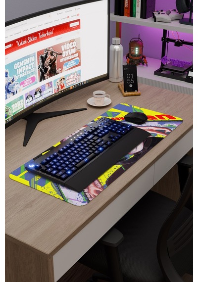 Chainsaw Man Anime V3 - 70x30 Xl Gaming Kauçuk Kaymaz Taban Mouse Pad Fare Altlığı