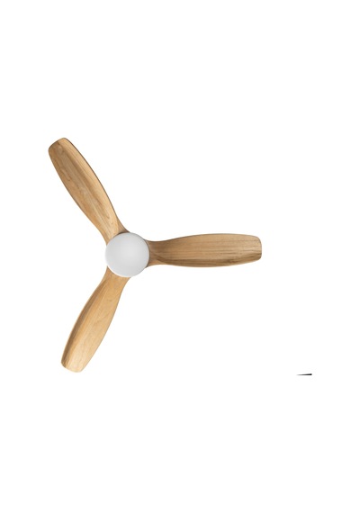 Alsanfan Modern Kahverengi Motor Krem Kanat Aydınlatmalı Uzaktan Kumandalı Tavan Vantilatörü 132cm