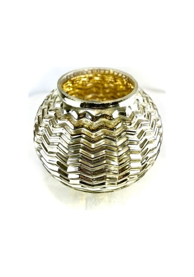 Biev Silver Cam Vazo Gri