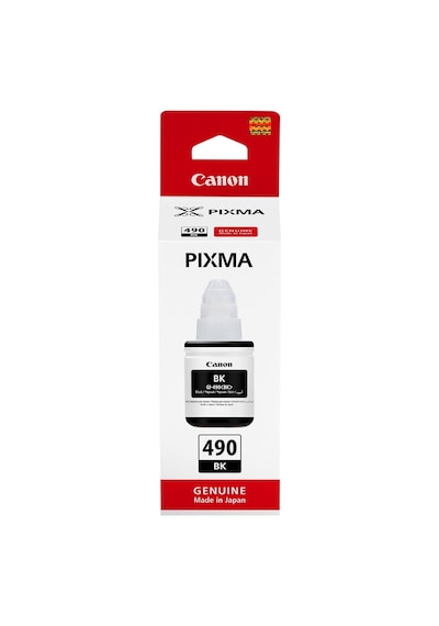 Canon Gı-490  4 Renk Mürekkep Seti Siyah, Mavi, Kırmızı, Sarı - G2400 G2411 G3400 G3411 G4411 Uyumlu