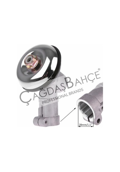 Motorlu Tırpan Başlığı Redüktörü Kare 28mm