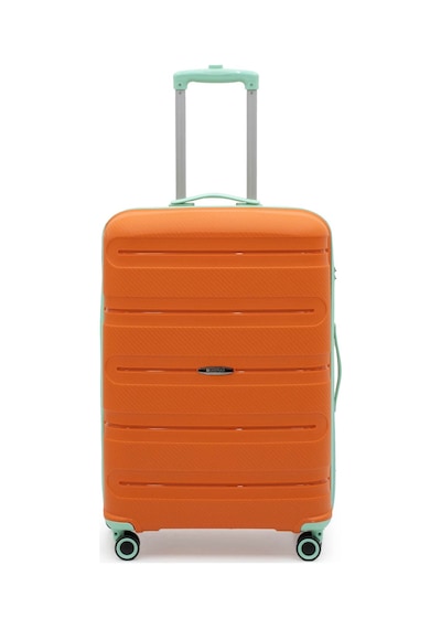 Cotpoly Home Artemis Pp Polipropilen&kırılmaz Büyük Boy Valiz 75 Cm Turuncu