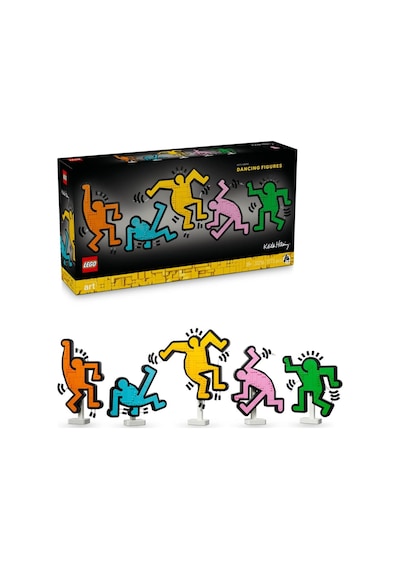 Lego 31216 Art Keith Haring Dans Eden Figürler