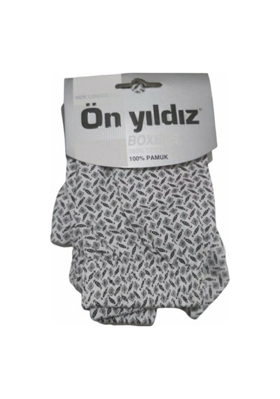 Mody 10 Adet Önyıldız % 100 Pamuk Empirme Erkek Boxer