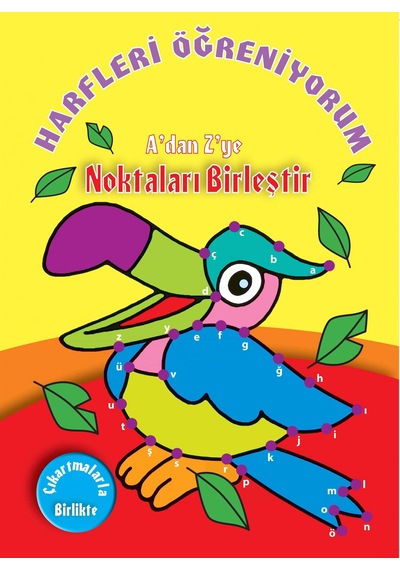 Harfleri Öğreniyorum A'dan Z'ye Noktaları Birleştir