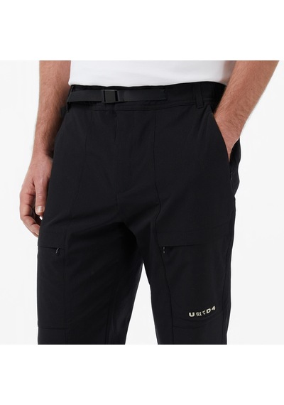 United4 Unıted4 Regular Fit Erkek Siyah Pantolon Gund Siyah