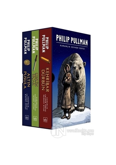 Karanlık Cevher Serisi Kutu Set-3 Kitap Takım - Philip Pullman - İthaki Yayınları