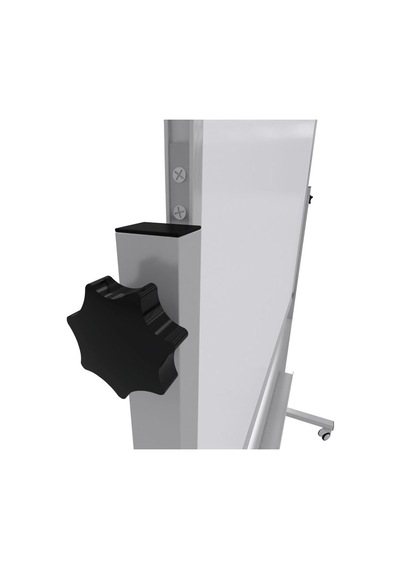 Tr Ayaklı Yazı Tahtası Mobil Çift Taraflı Tekerlekli 360 Dönerli Laminant 90x120 Cm - Beyaz Genel
