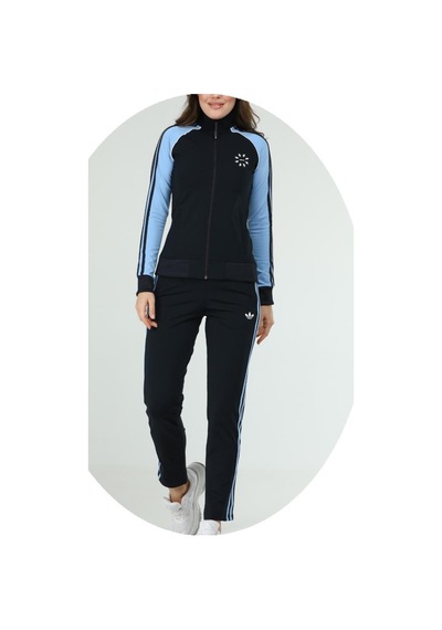 Adidas Ba-2624 Bayan Polyester Eşofman Takımı Lacivert