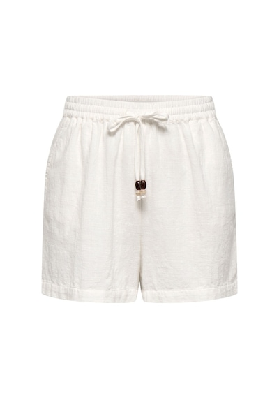 Only Onlswar Thyra Pull Up Shorts Wvn Kadın Beyaz Şort - 15378514