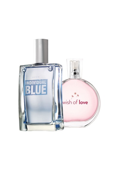 Individual Blue Erkek Parfüm Ve Wish Of Love Kadın Parfüm Paketi Tatlı