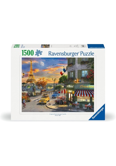 Ravensburger 1500 Parça Romantic City Of Paris Puzzle