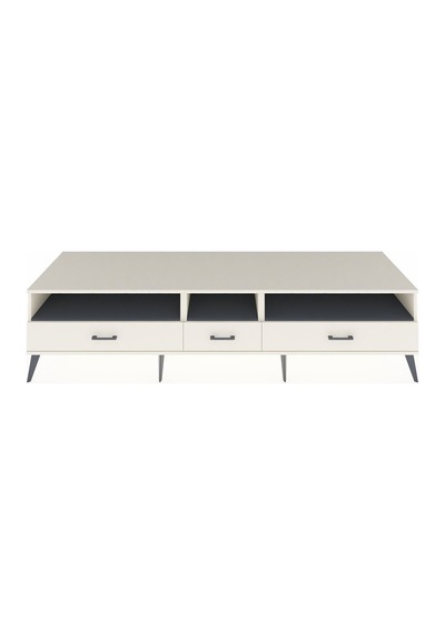 Kronos Tv Ünitesi 3 Raflı 3 Çekmeceli 220x59x51 Aytaşı-antrasit/aytaşı Antrasıt/aytası - Aytası Kronos Tv Ünitesi 3 Raflı 3 Çekmeceli 220x59x51 Aytaşı-antrasit/aytaşı Antrasıt/aytası - Aytası