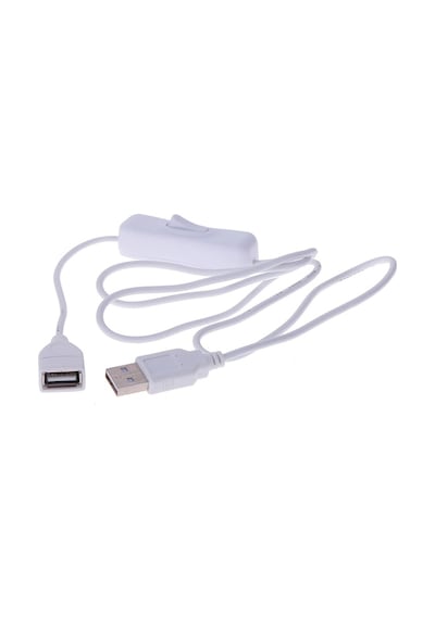 5223 Usb Dişi Erkek On Off Açma Kapama Anahtarlı Uzatma Kablosu 1