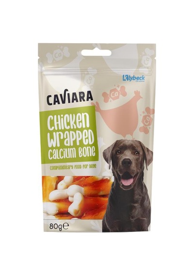 Caviara Tavuk Etli Kalsiyum Kemik Köpek Ödül Maması 80 Gr