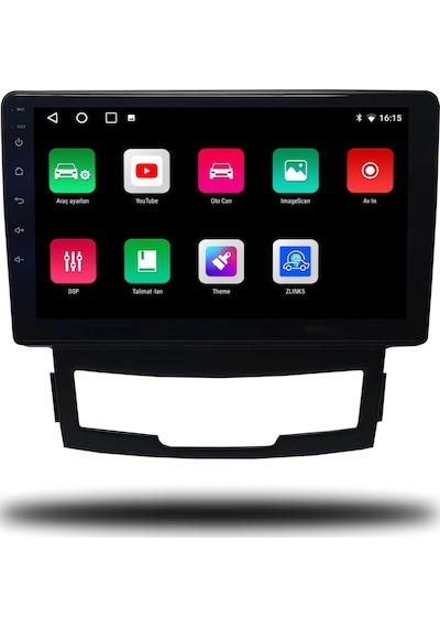 Oskodi Ssangyong Korando Android Carplay Multimedya 2011-2013 4gb Ram + 64gb Hafıza