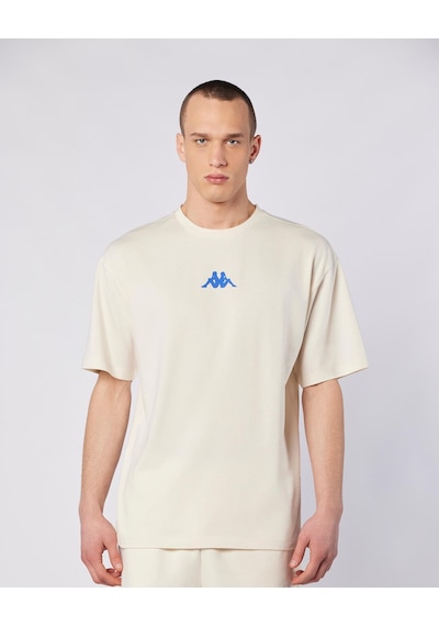 Kappa Jose Tee Erkek Ekru Regular Tişört