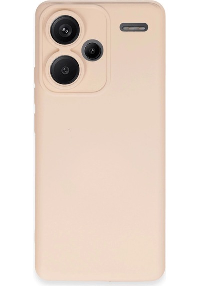 Newface - 594 - Xiaomi Redmi Note 13 Pro Plus Kılıf Nano İçi Kadife Silikon - Edntrend - - Pudra