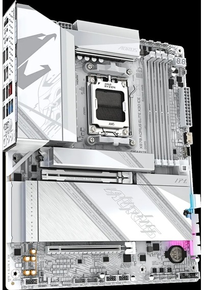Gıgabyte X870 A Elıte X Ice Amd Anakart