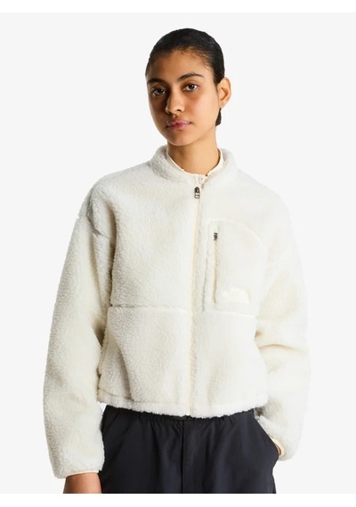 The North Face Nf0a8kqy-jk3 W Extreme Pile 2 Tam Fermuarlı Kadın Ceket Beyaz