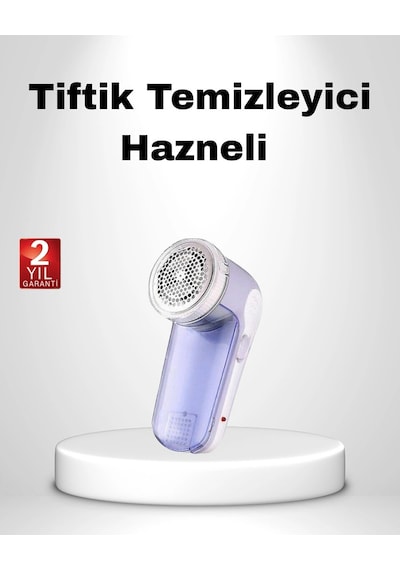 Usb Şarjlı Tiftik Temizleyici Kolay Temizlenen Hazne Ve Bıçak Taşınabilir