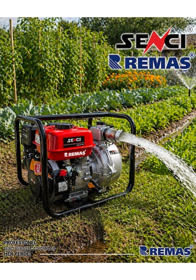 Senci Scwp80 İpli 3'' İnç Motopomp Benzinli Su Motoru